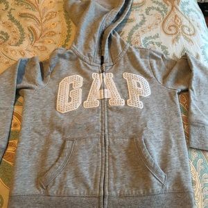 GAP zip-front hoodie